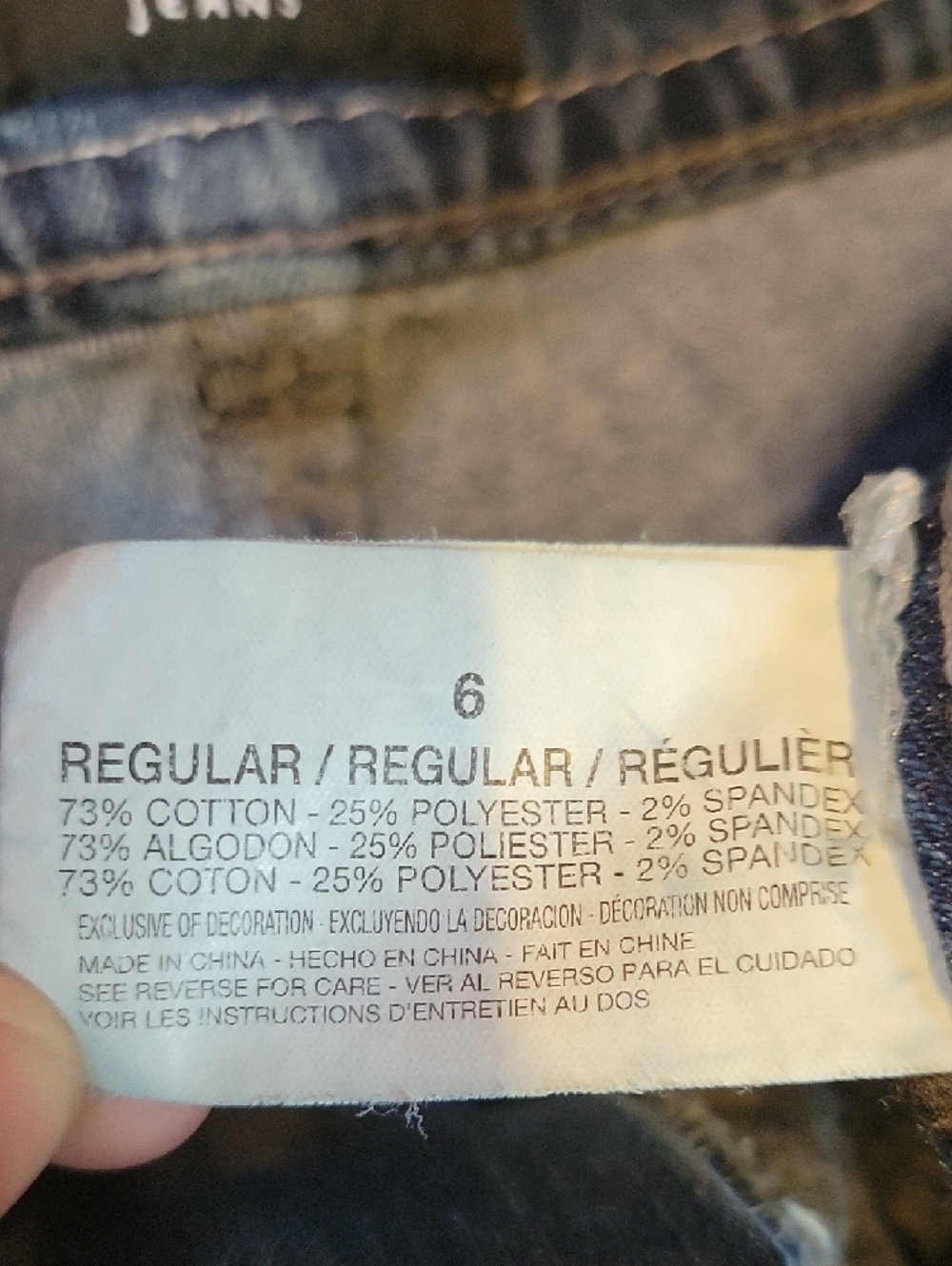 Nine West Denim Rolled Cuff Women's Shorts Size 6 Flap Pockets - Picture 14 of 14
